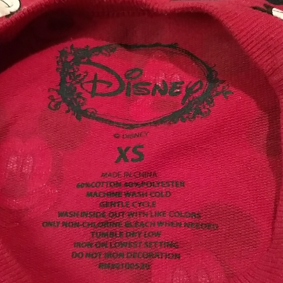 DISNEY MICKEY MOUSE LONG SLEEVE SWEAT SHIRT - Picture 5 of 6